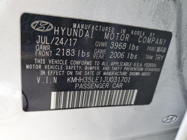 Photo 11 VIN: KMHH35LE1JU031701 - HYUNDAI ELANTRA GT 