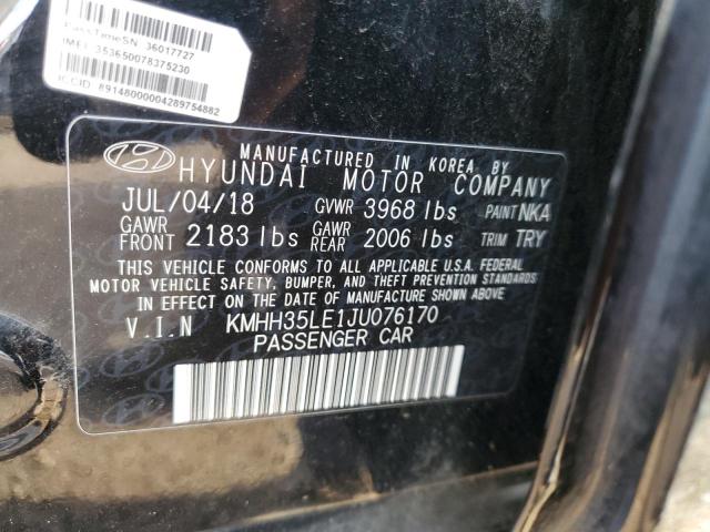 Photo 11 VIN: KMHH35LE1JU076170 - HYUNDAI ELANTRA GT 