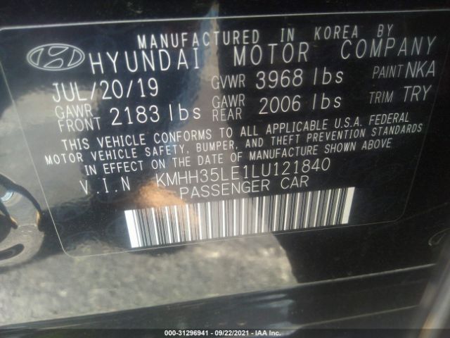 Photo 8 VIN: KMHH35LE1LU121840 - HYUNDAI ELANTRA GT 