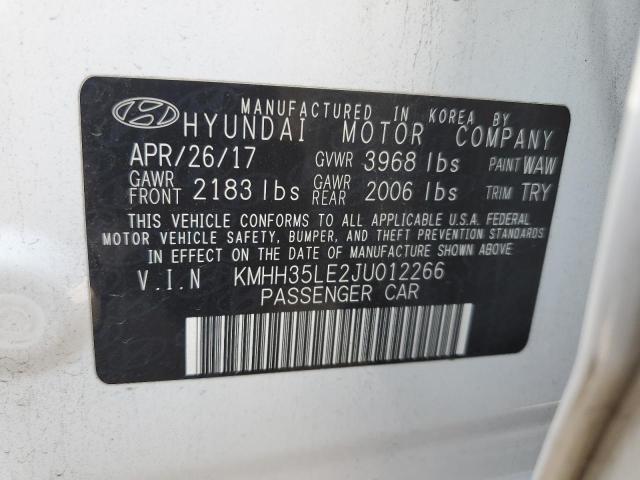 Photo 12 VIN: KMHH35LE2JU012266 - HYUNDAI ELANTRA GT 