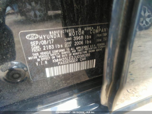 Photo 8 VIN: KMHH35LE2JU038088 - HYUNDAI ELANTRA GT 