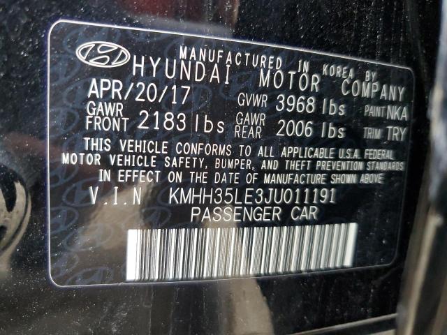 Photo 11 VIN: KMHH35LE3JU011191 - HYUNDAI ELANTRA GT 