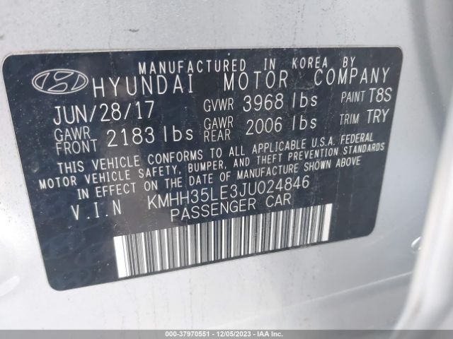 Photo 8 VIN: KMHH35LE3JU024846 - HYUNDAI ELANTRA GT 