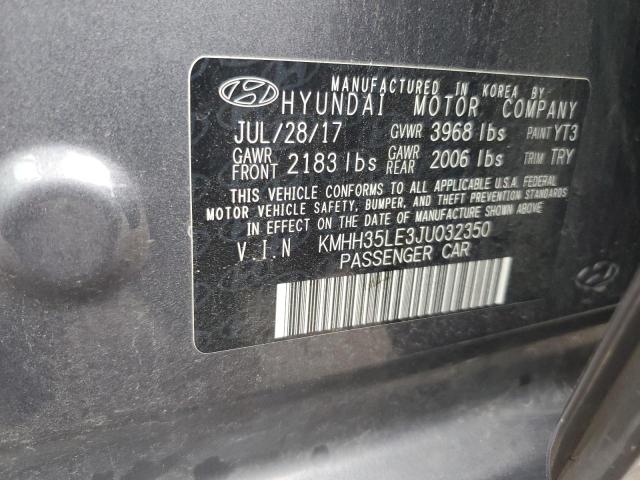 Photo 11 VIN: KMHH35LE3JU032350 - HYUNDAI ELANTRA GT 