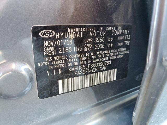 Photo 11 VIN: KMHH35LE3KU090783 - HYUNDAI ELANTRA GT 