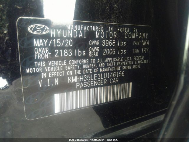 Photo 8 VIN: KMHH35LE3LU146156 - HYUNDAI ELANTRA GT 