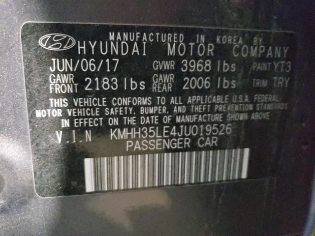 Photo 11 VIN: KMHH35LE4JU019526 - HYUNDAI ELANTRA GT 