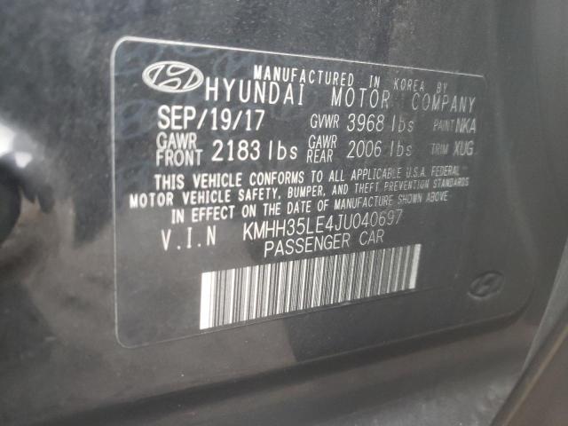 Photo 11 VIN: KMHH35LE4JU040697 - HYUNDAI ELANTRA 