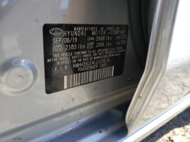 Photo 9 VIN: KMHH35LE4LU125624 - HYUNDAI ELANTRA GT 