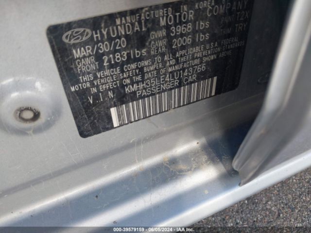 Photo 8 VIN: KMHH35LE4LU143766 - HYUNDAI ELANTRA GT 