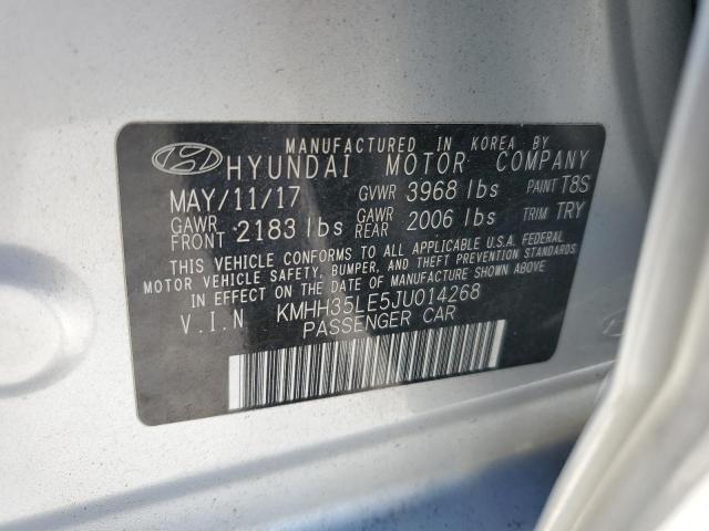 Photo 12 VIN: KMHH35LE5JU014268 - HYUNDAI ELANTRA GT 