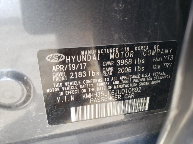 Photo 9 VIN: KMHH35LE6JU010892 - HYUNDAI ELANTRA GT 