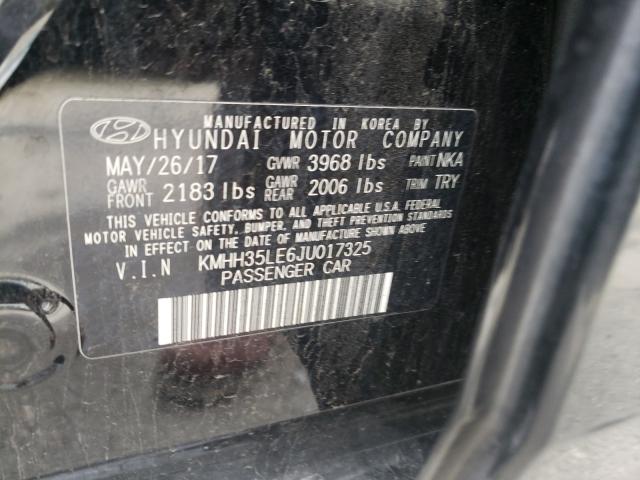 Photo 9 VIN: KMHH35LE6JU017325 - HYUNDAI ELANTRA 