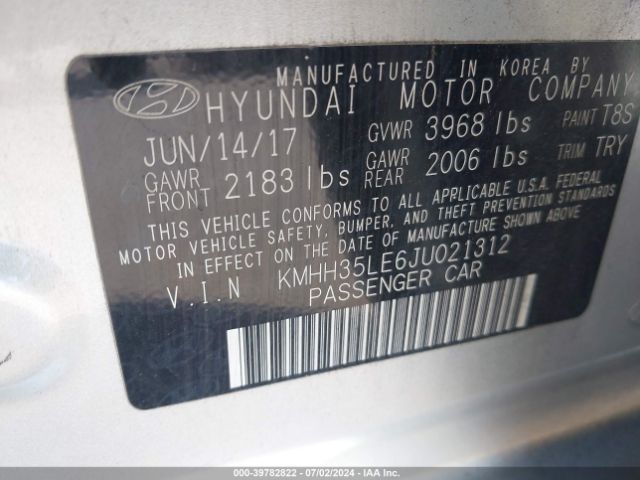 Photo 8 VIN: KMHH35LE6JU021312 - HYUNDAI ELANTRA GT 