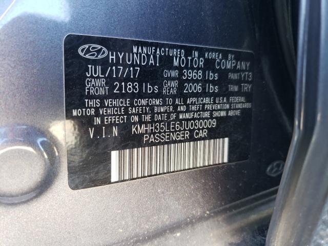 Photo 9 VIN: KMHH35LE6JU030009 - HYUNDAI ELANTRA 