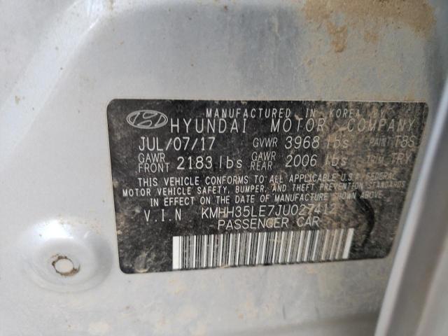 Photo 12 VIN: KMHH35LE7JU027412 - HYUNDAI ELANTRA GT 