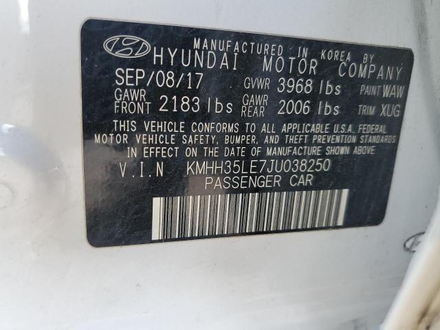 Photo 12 VIN: KMHH35LE7JU038250 - HYUNDAI ELANTRA GT 