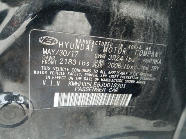 Photo 9 VIN: KMHH35LE8JU018301 - HYUNDAI ELANTRA GT 