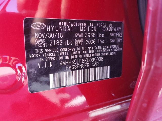 Photo 11 VIN: KMHH35LE8KU095008 - HYUNDAI ELANTRA GT 