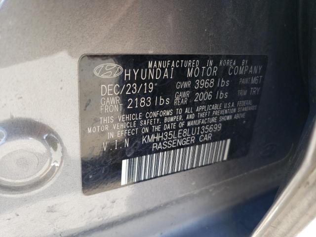 Photo 12 VIN: KMHH35LE8LU135699 - HYUNDAI ELANTRA GT 