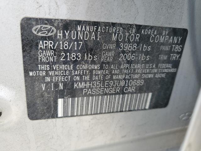 Photo 12 VIN: KMHH35LE9JU010689 - HYUNDAI ELANTRA 