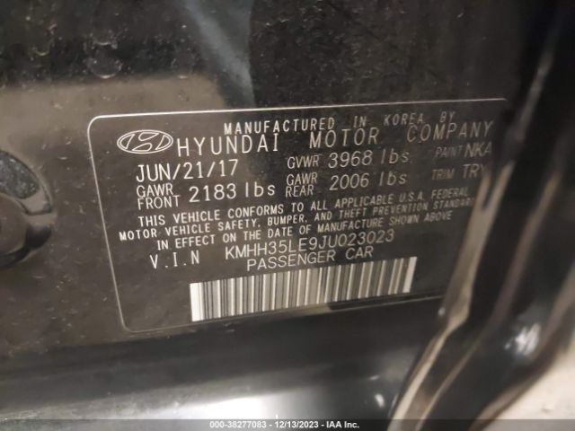 Photo 8 VIN: KMHH35LE9JU023023 - HYUNDAI ELANTRA GT 