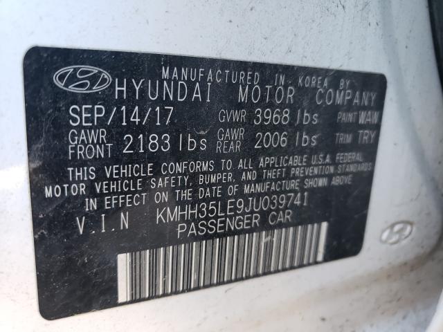 Photo 9 VIN: KMHH35LE9JU039741 - HYUNDAI ELANTRA GT 