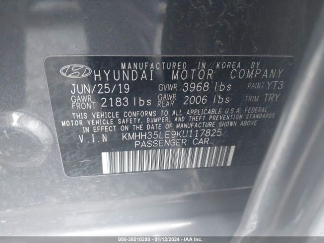 Photo 8 VIN: KMHH35LE9KU117825 - HYUNDAI ELANTRA GT 