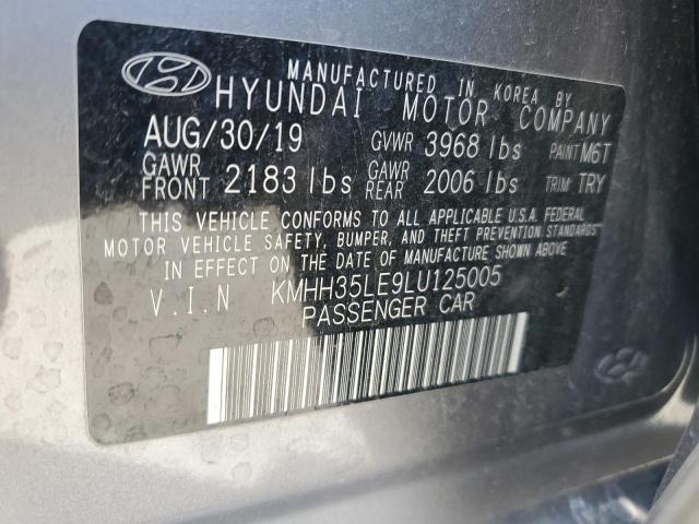 Photo 11 VIN: KMHH35LE9LU125005 - HYUNDAI ELANTRA 