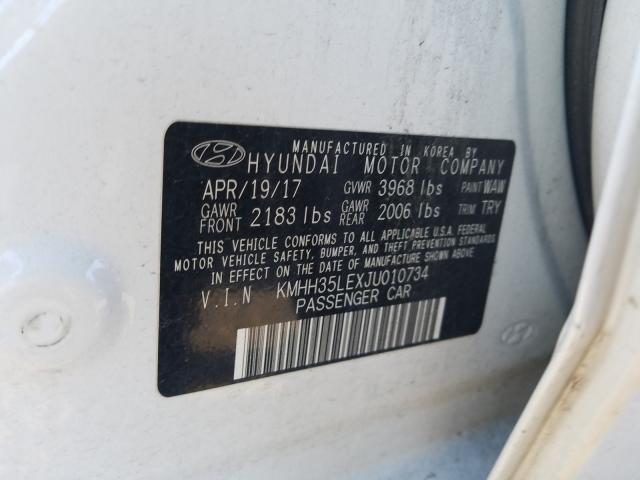 Photo 9 VIN: KMHH35LEXJU010734 - HYUNDAI ELANTRA GT 