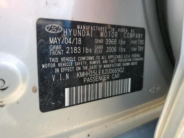 Photo 11 VIN: KMHH35LEXJU066902 - HYUNDAI ELANTRA 