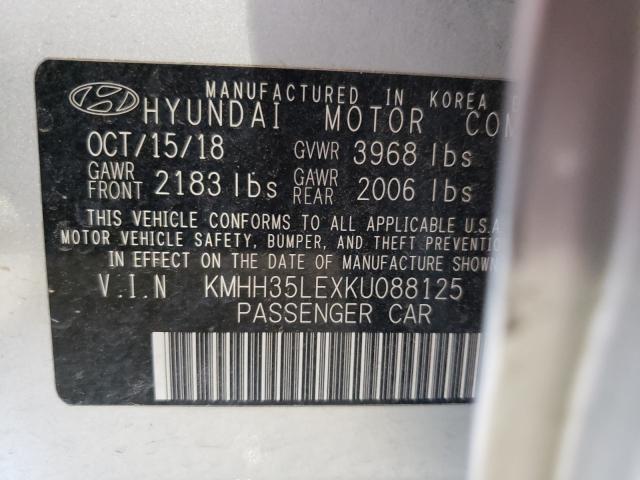 Photo 9 VIN: KMHH35LEXKU088125 - HYUNDAI ELANTRA GT 