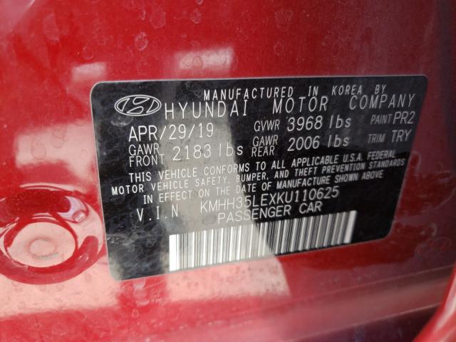 Photo 9 VIN: KMHH35LEXKU110625 - HYUNDAI ELANTRA GT 