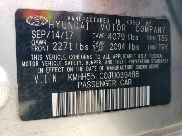 Photo 11 VIN: KMHH55LC0JU039488 - HYUNDAI ELANTRA GT 