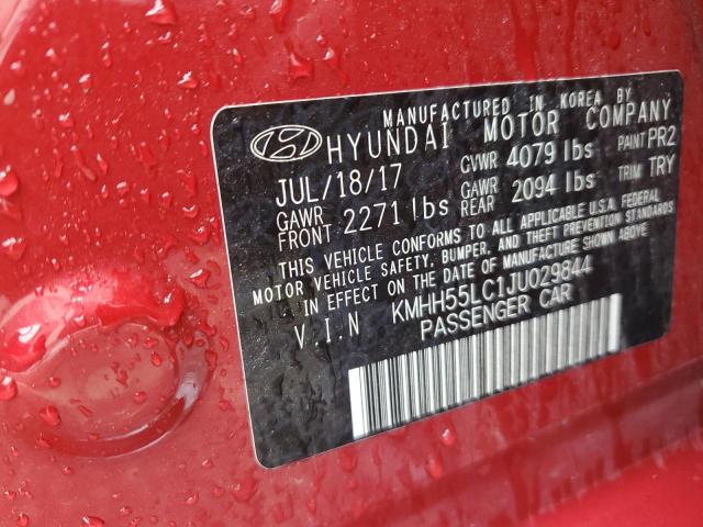 Photo 12 VIN: KMHH55LC1JU029844 - HYUNDAI ELANTRA 