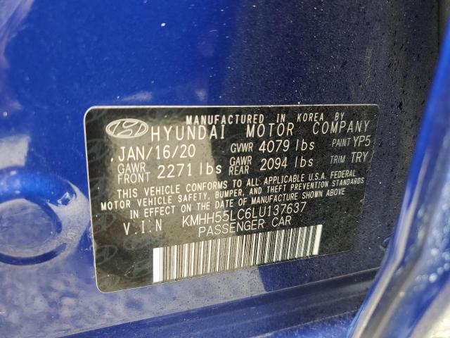 Photo 13 VIN: KMHH55LC6LU137637 - HYUNDAI ELANTRA 