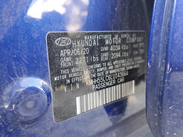 Photo 12 VIN: KMHH55LC6LU143664 - HYUNDAI ELANTRA GT 