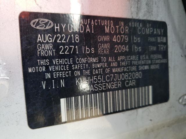 Photo 12 VIN: KMHH55LC7JU082080 - HYUNDAI ELANTRA GT 