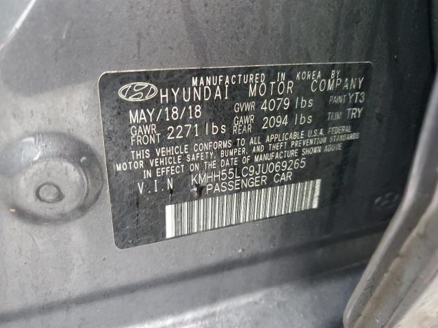 Photo 11 VIN: KMHH55LC9JU069265 - HYUNDAI ELANTRA 