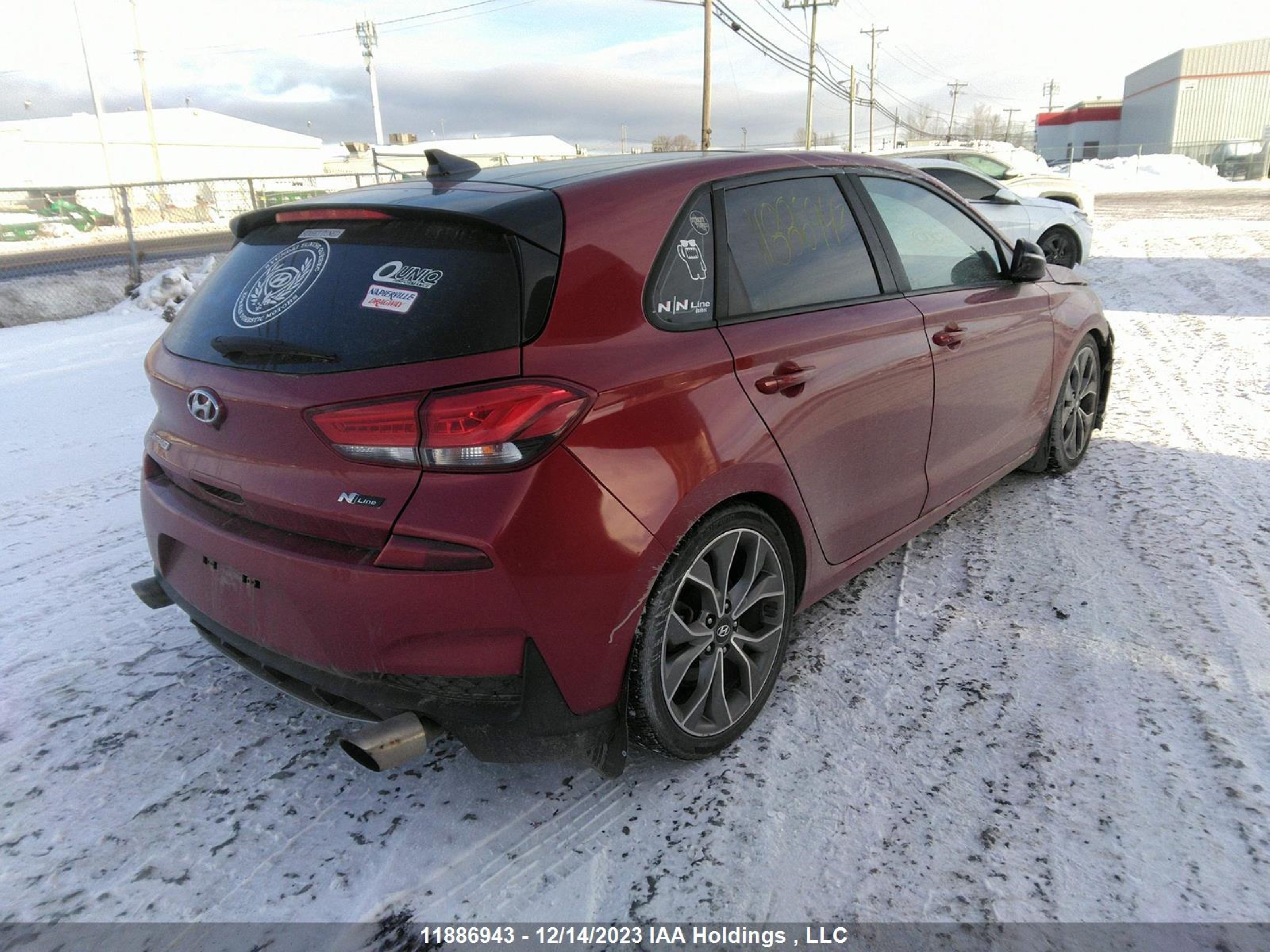 Photo 3 VIN: KMHH55LC9KU090327 - HYUNDAI ELANTRA 