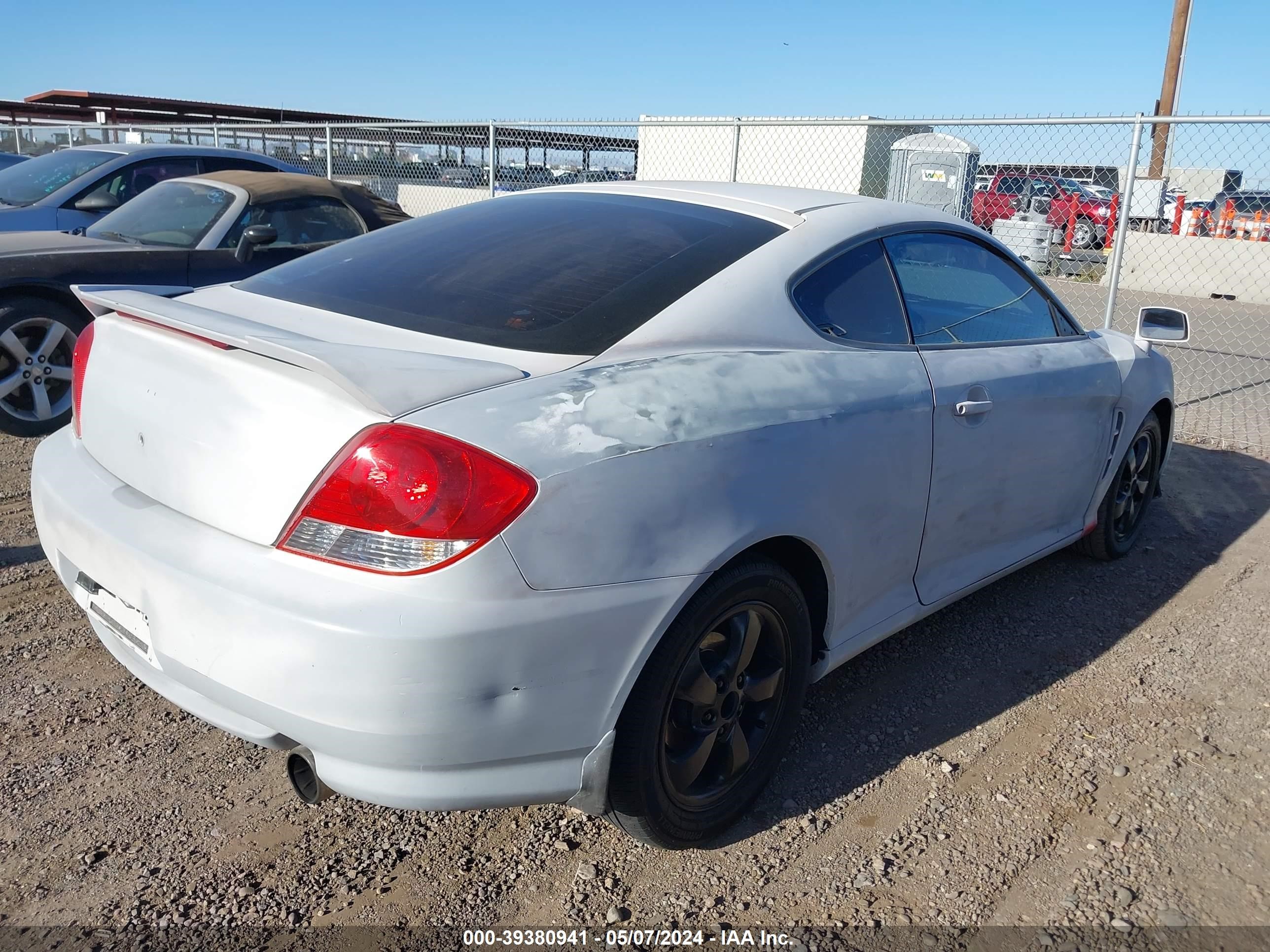 Photo 3 VIN: KMHHM65D16U191933 - HYUNDAI TIBURON 