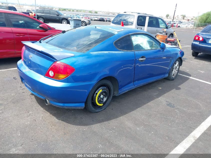 Photo 3 VIN: KMHHM65D84U112187 - HYUNDAI TIBURON 