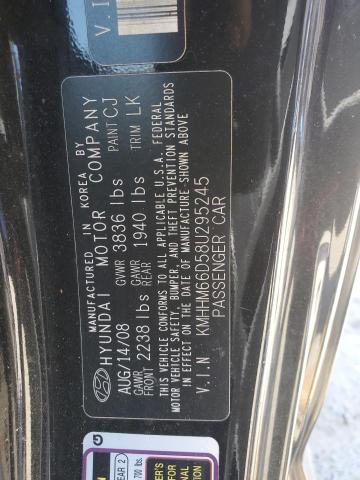 Photo 11 VIN: KMHHM66D58U295245 - HYUNDAI TIBURON 