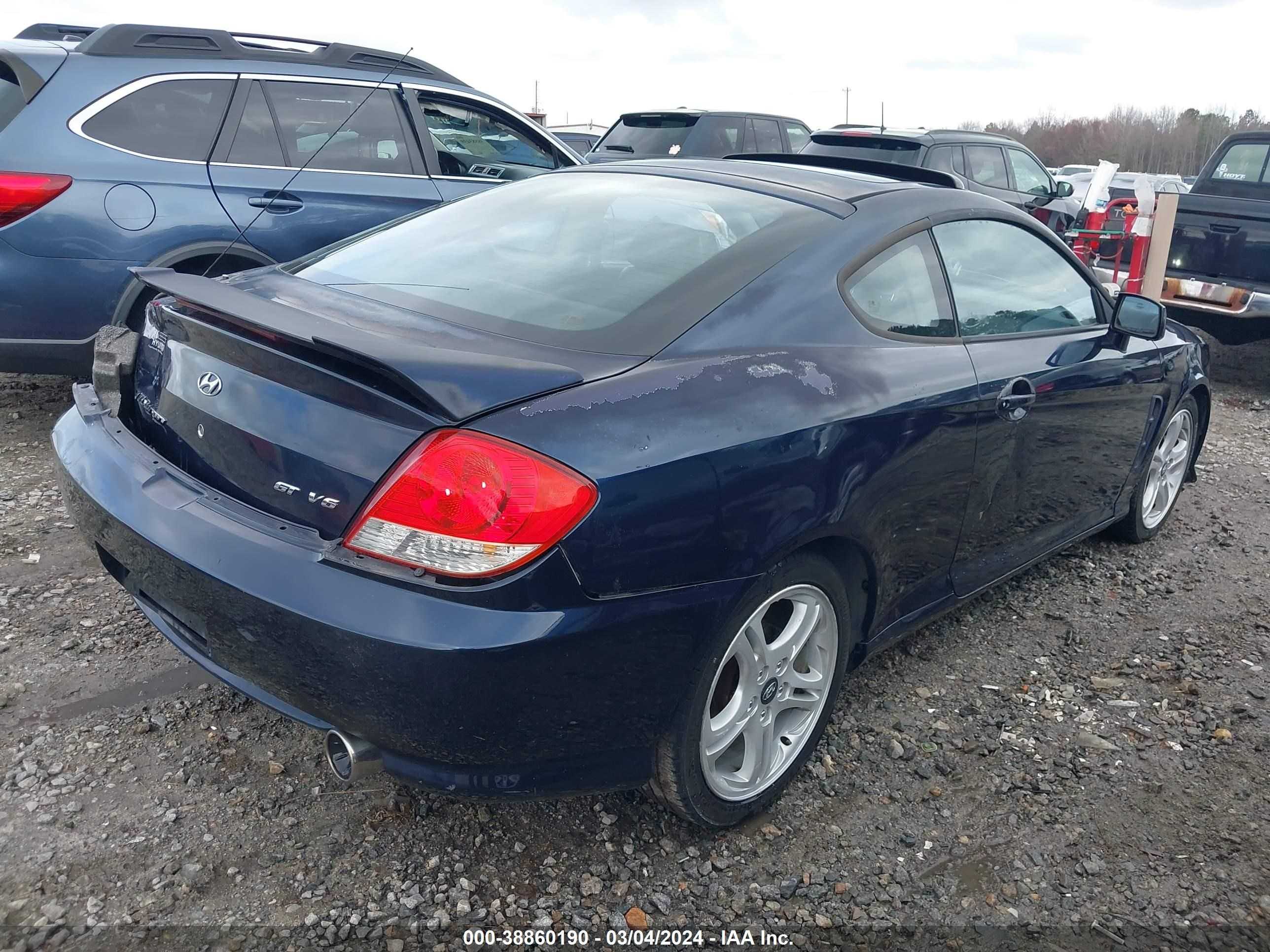 Photo 3 VIN: KMHHN65F35U169705 - HYUNDAI TIBURON 