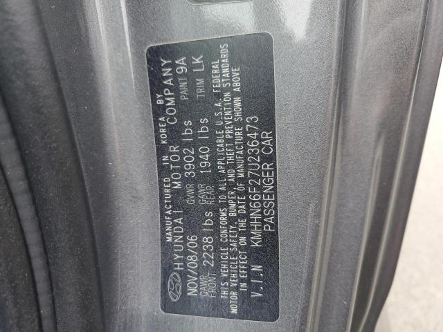 Photo 12 VIN: KMHHN66F27U236473 - HYUNDAI TIBURON 