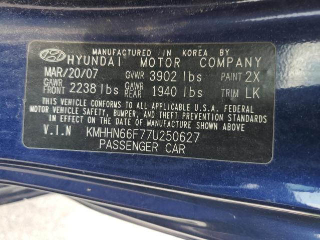 Photo 11 VIN: KMHHN66F77U250627 - HYUNDAI TIBURON 