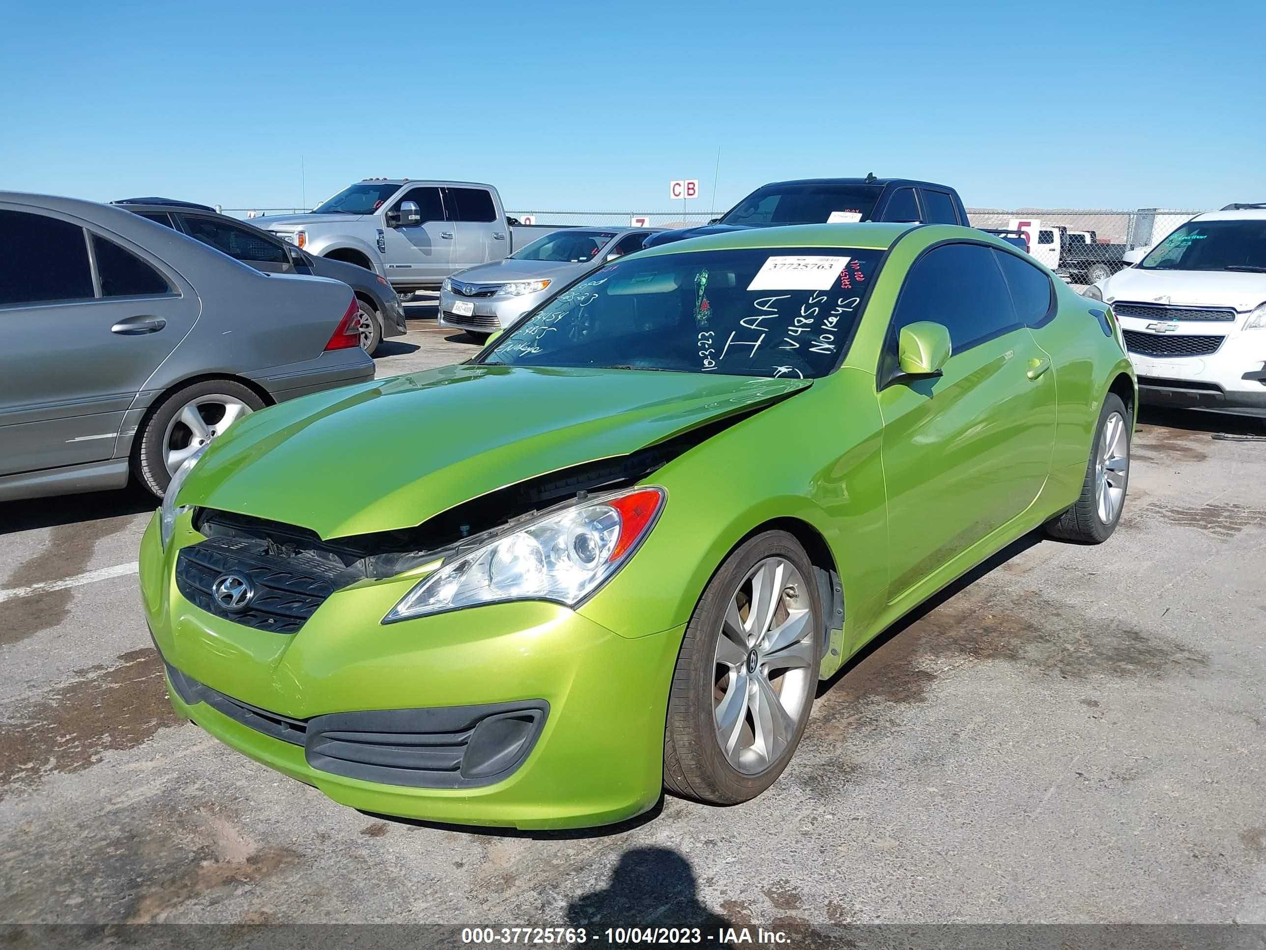 Photo 1 VIN: KMHHT6KD0AU014855 - HYUNDAI GENESIS COUPE 