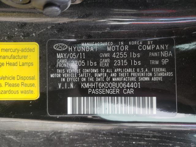 Photo 9 VIN: KMHHT6KD0BU064401 - HYUNDAI GENESIS CO 