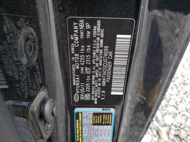 Photo 11 VIN: KMHHT6KD0CU074699 - HYUNDAI GENESIS CO 