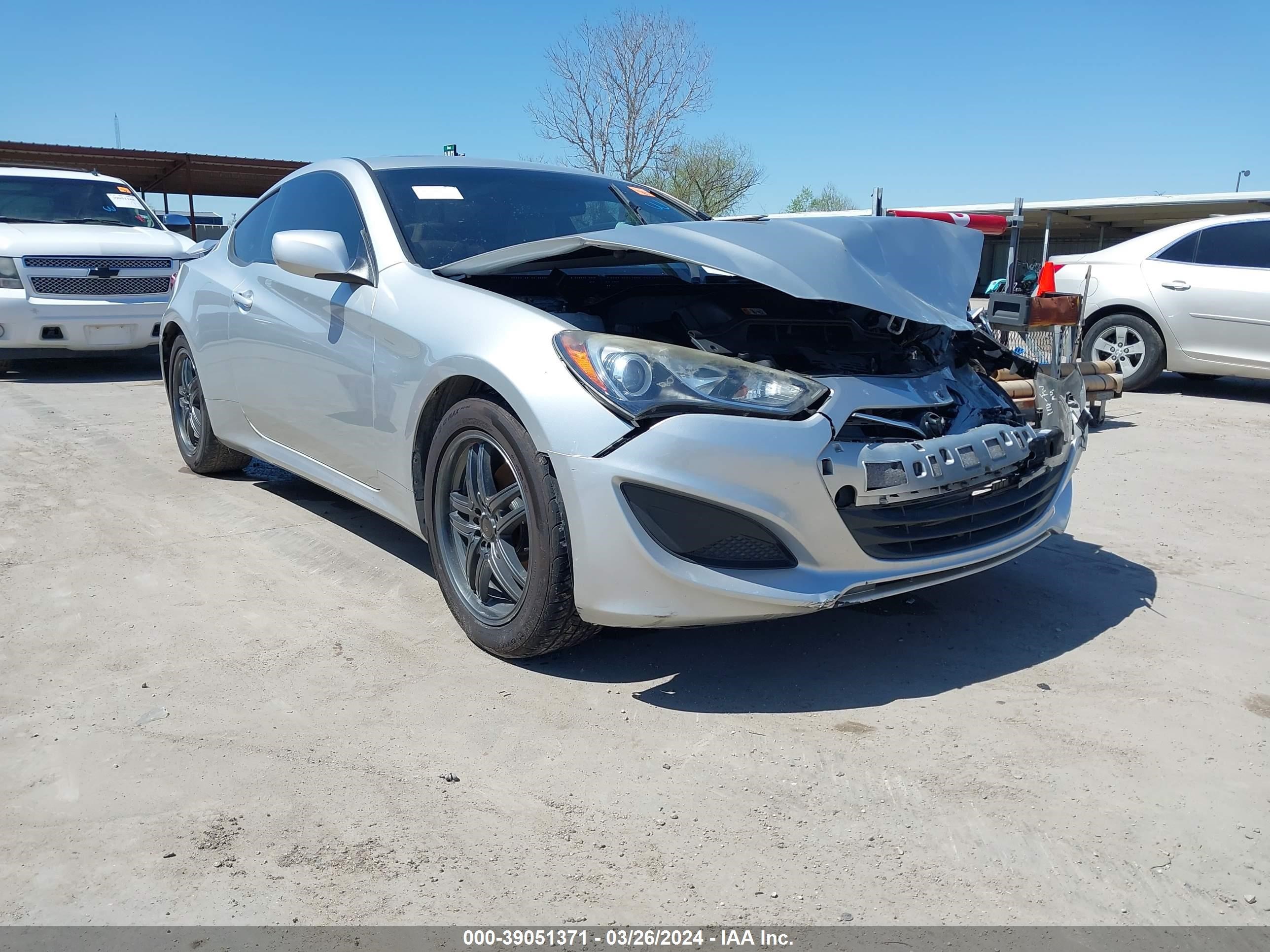 Photo 0 VIN: KMHHT6KD0DU095246 - HYUNDAI GENESIS COUPE 